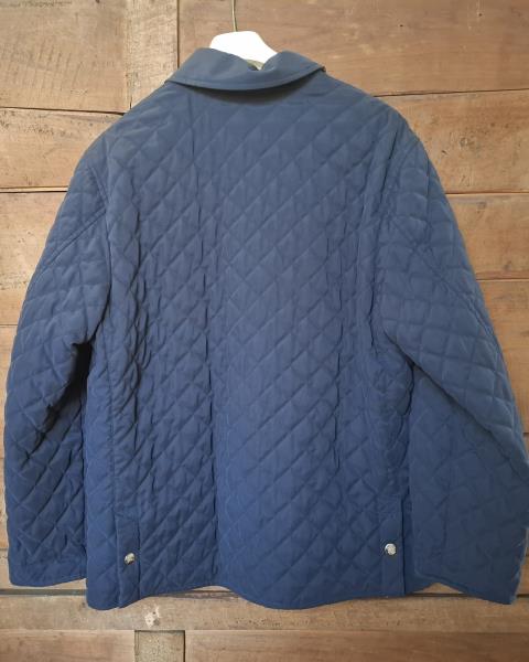 GIACCA BURBERRYS' TRAPUNTATA BLU TG 46