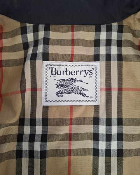 GIACCA BURBERRYS' TRAPUNTATA BLU TG 46