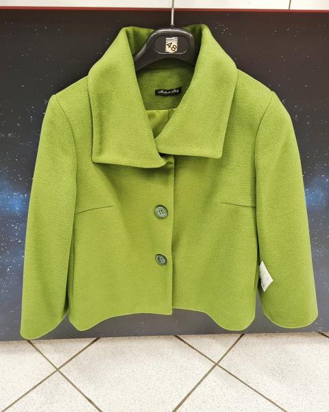 GIACCA DONNA MADE IN ITALY VERDE TG 42
