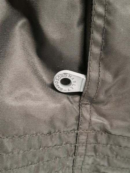 GIACCA HARLEY DAVIDSON NERA ARANCIO TG S