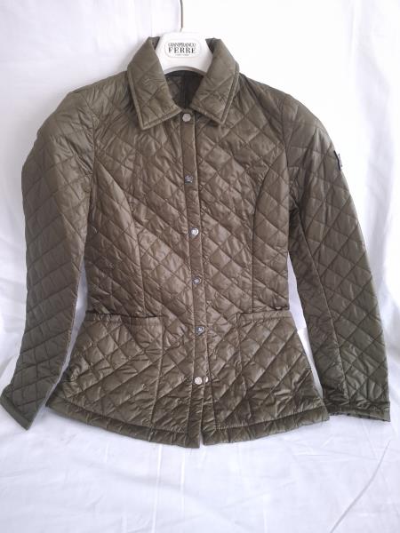 GIACCA HUSKY VERDE TRAPUNTATA TG 38 NUOVA!