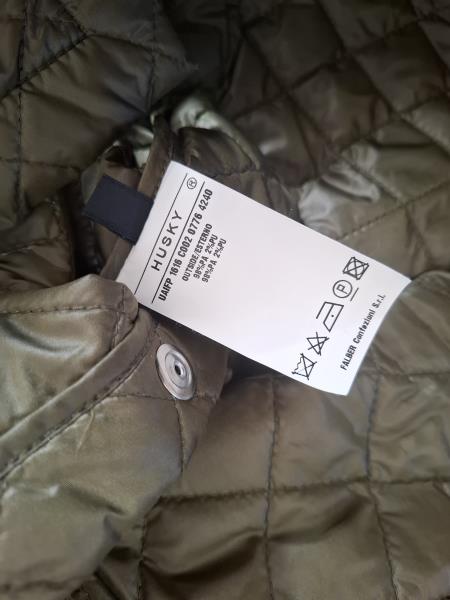 GIACCA HUSKY VERDE TRAPUNTATA TG 38 NUOVA!