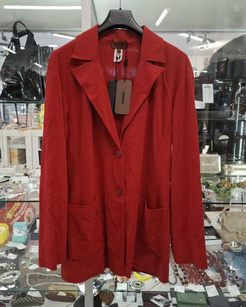 GIACCA MISSONI ROSSA  NUOVA 2 BOTTONI