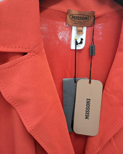 GIACCA MISSONI ROSSA  NUOVA 2 BOTTONI