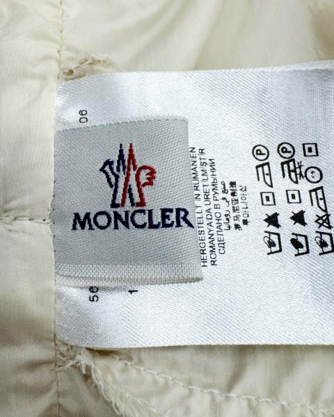 GIACCA MONCLER BEIGE LEGGERA TG S