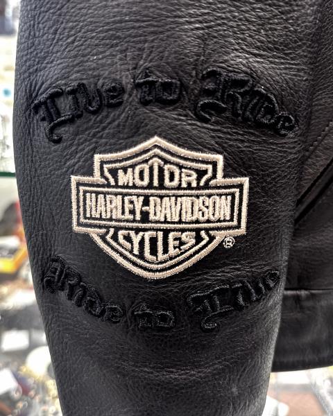 GIACCA MOTO HARLEY DAVIDSON PELLE TG M