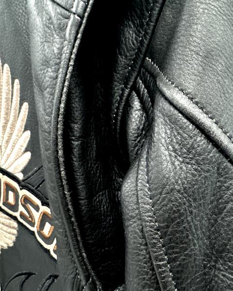 GIACCA MOTO HARLEY DAVIDSON PELLE TG M