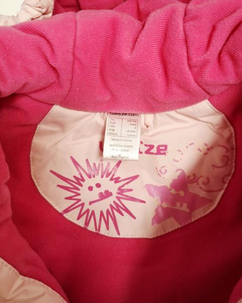 GIACCA SCI WED'ZE ROSA TG 4 ANNI