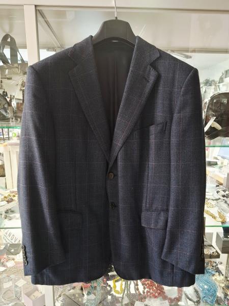 GIACCA UOMO ERMENEGILDO ZEGNA BLU TG 52
