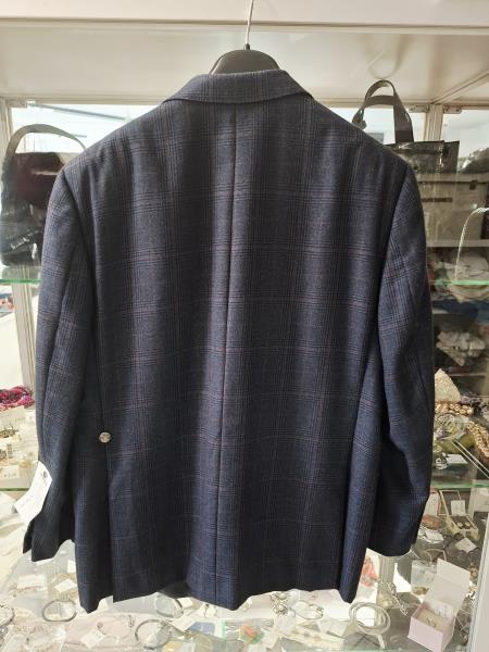 GIACCA UOMO ERMENEGILDO ZEGNA BLU TG 52