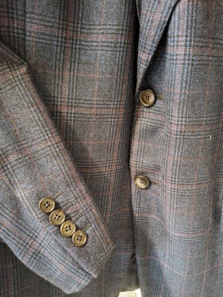 GIACCA UOMO ERMENEGILDO ZEGNA BLU TG 52