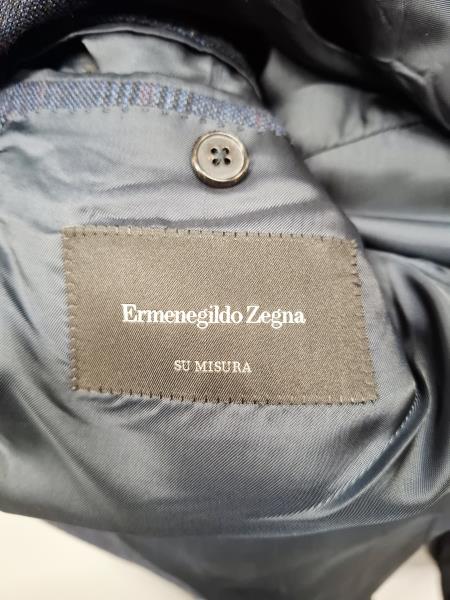 GIACCA UOMO ERMENEGILDO ZEGNA BLU TG 52