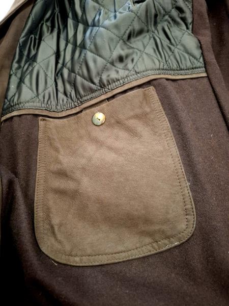 GIACCA UOMO GLOPEL PELLE MARRONE TG 54