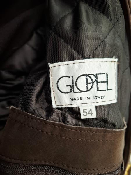 GIACCA UOMO GLOPEL PELLE MARRONE TG 54