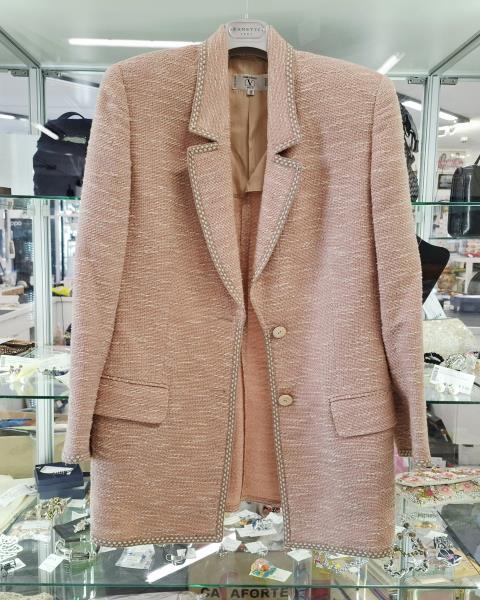 GIACCA+GONNA ROSA ANTICO VALENTINO TG 46