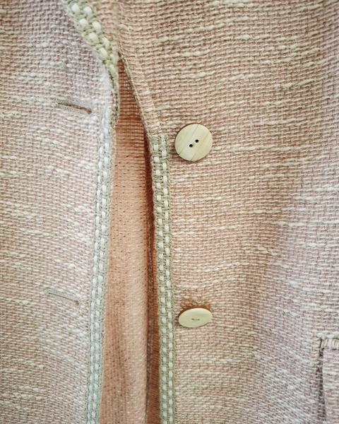 GIACCA+GONNA ROSA ANTICO VALENTINO TG 46