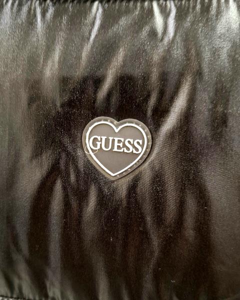 GIACCONE GUESS NERO PELLICCIOTTO DOUBLEFACE TG S NUOVO!