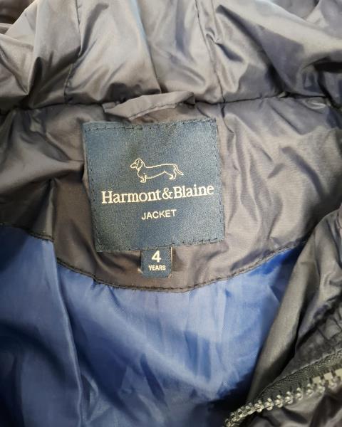 GIACCONE HARMONT&BLAINE BIMBO BLU TG 4 ANNI
