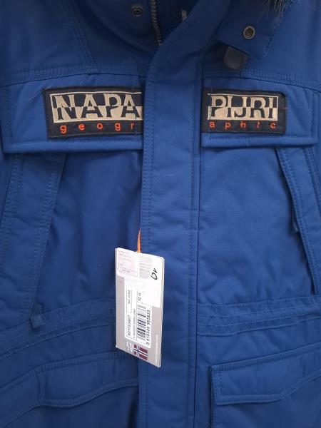 GIACCONE NAPAPIJRI BLU TG 12 ANNI