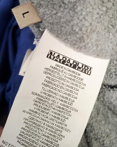 GIACCONE NAPAPIJRI BLU TG L