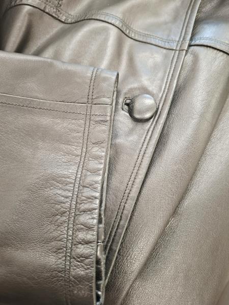 GIACCONE PELLE JOHNS AND SON'S NERA TG 42 (veste 48)