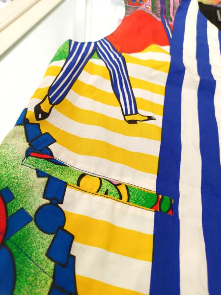 GILET VERSACE VINTAGE CIRCO TG M