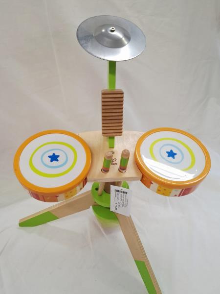 GIOCATTOLO BATTERIA LEGNO HAPE