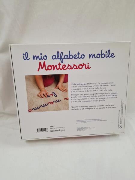 GIOCO IL MIO ALFABETO MOBILE MONTESSORI