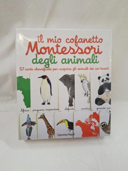 GIOCO IL MIO COFANETTO MONTESSORI DEGLI ANIMALI