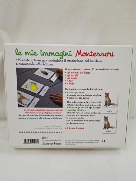 GIOCO LE MIE IMMAGINI MONTESSORI