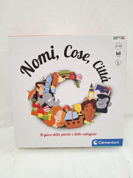 GIOCO NOMI COSE CITTA 