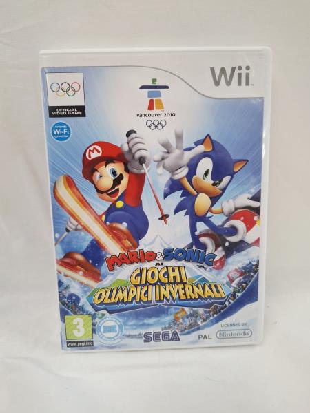 GIOCO WII - MARIO&SONIC AI GIOCHI OLIMPICI INVERNALI