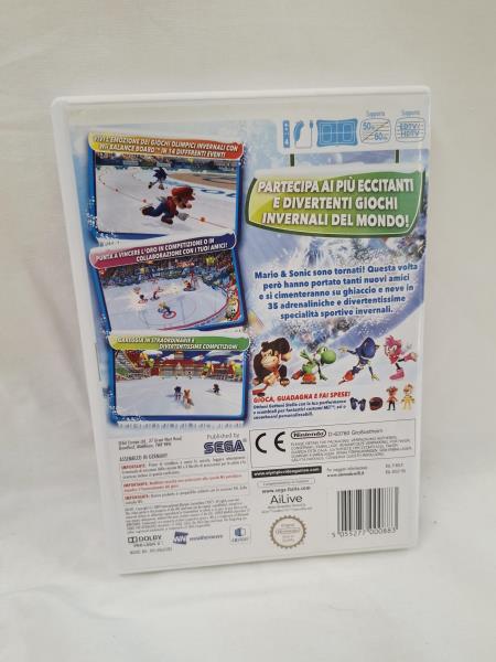 GIOCO WII - MARIO&SONIC AI GIOCHI OLIMPICI INVERNALI