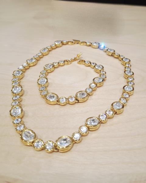 GIROCOLLO + BRACCIALE SWAROVSKI