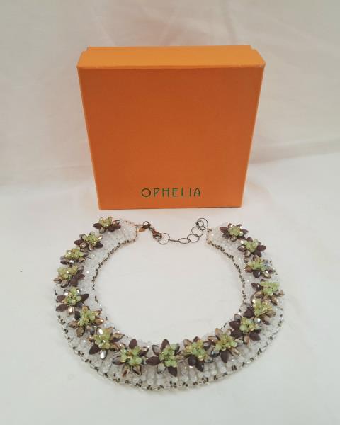 GIROCOLLO OPHELIA ARTIGIANALE CRISTALLI
