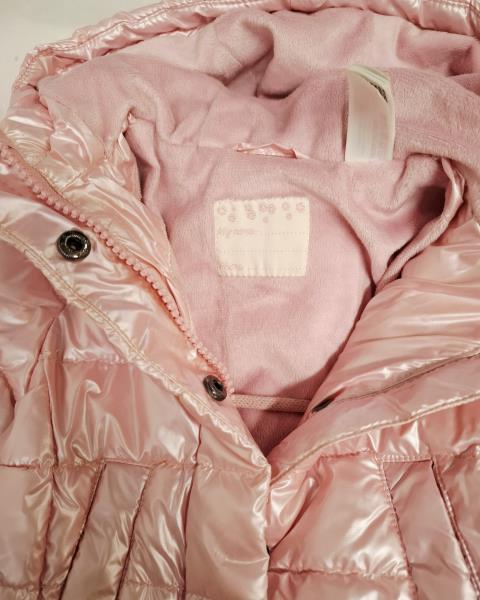 GIUBBINO BABY CLUB ROSA CON GUANTINI TG 0/3 MESI