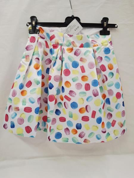 GONNA BOBOLI BIMBA BIANCA FANTASIA DOLCETTI TG 12 ANNI