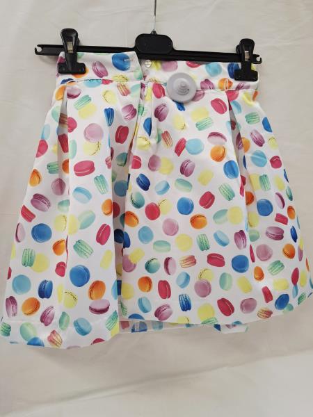 GONNA BOBOLI BIMBA BIANCA FANTASIA DOLCETTI TG 12 ANNI