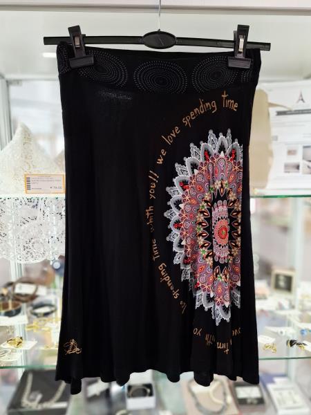 GONNA DESIGUAL NERA FANTASIA TG S