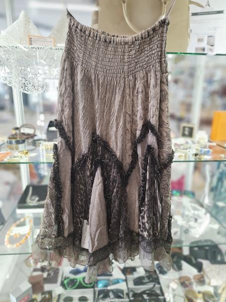 GONNA FANTASIA POSITANO BEIGE MARRONE TG S