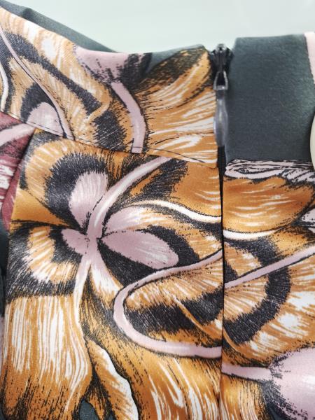 GONNA KAOS GRIGIA FANTASIA FIORI GROSSI TG L