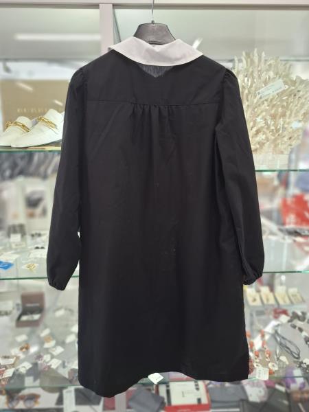 GREMBIULE BIMBA SIGGI NERO TG 11 ANNI