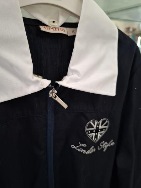 GREMBIULE BRUMS TG 11 ANNI ZIP BLU