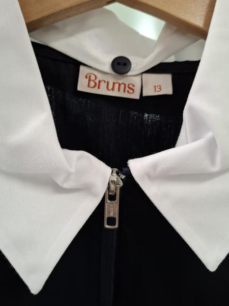 GREMBIULE BRUMS TG 13 ANNI ZIP BLU