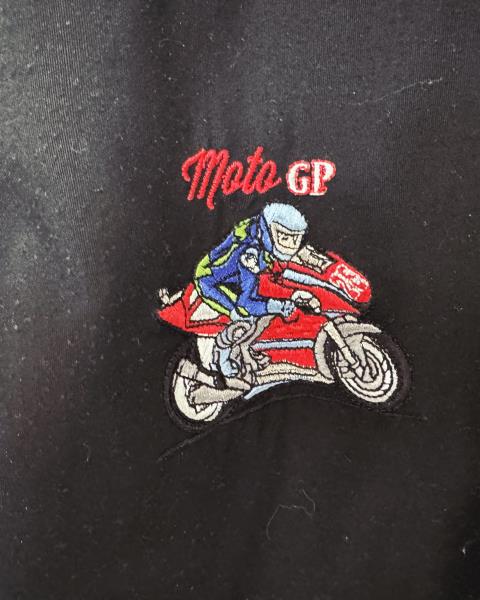 GREMBIULE NERO AMBROSINO ZIP TG 11 ANNI