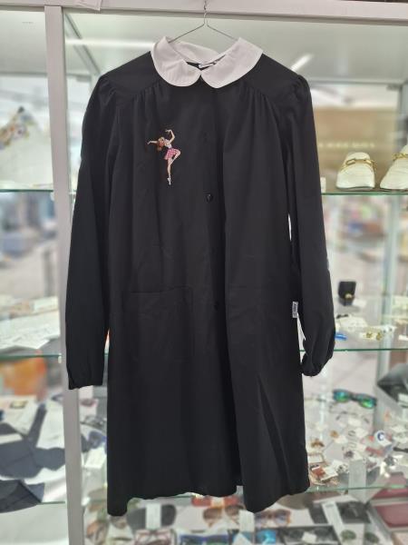 GREMBIULE SIGGI BIMBA NERO TG 13 ANNI