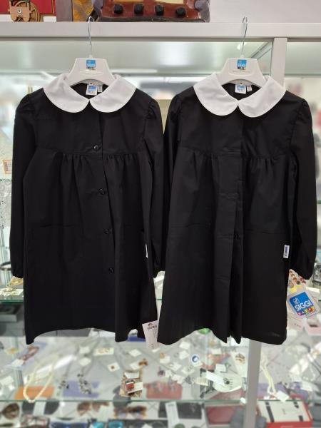 GREMBIULE SIGGI NERO TG 6 ANNI NUOVO!