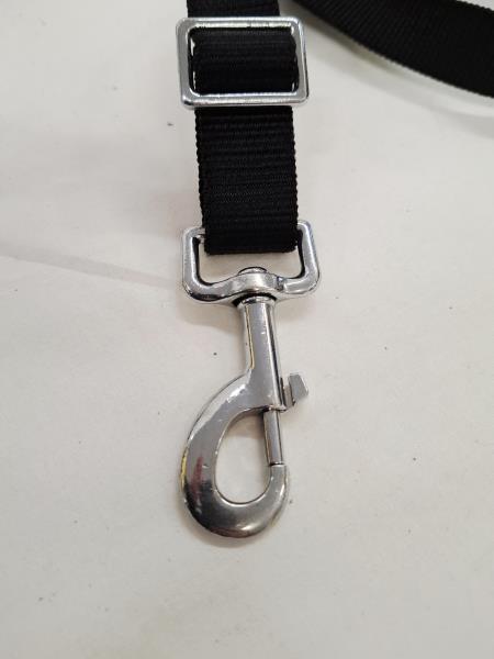 GUINZAGLIO JOGGING NERO ELASTICIZZATO