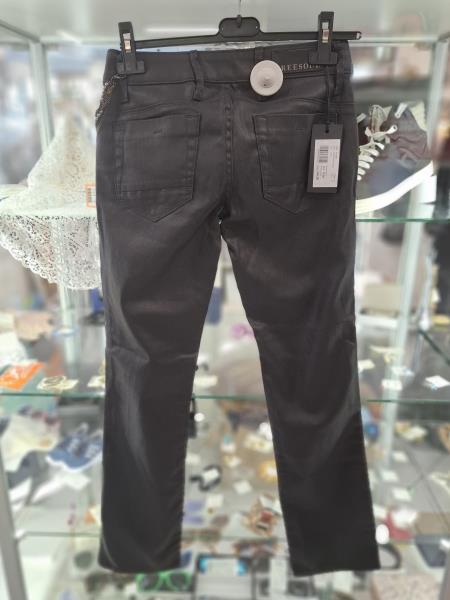 JEANS FREESOUL NERO CATENELLA TG 37 (veste 40/42) nuovi!
