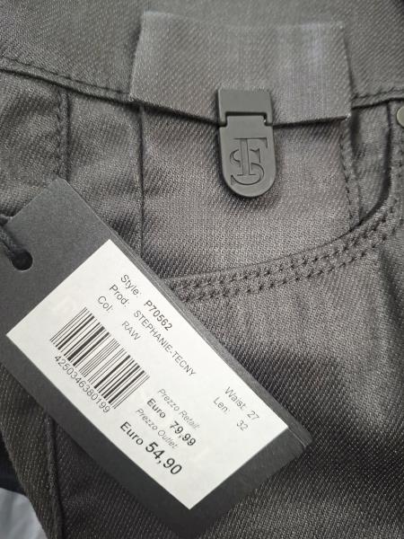 JEANS FREESOUL NERO CATENELLA TG 37 (veste 40/42) nuovi!